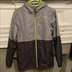 The North Face Kids Jacket - Gray and Green